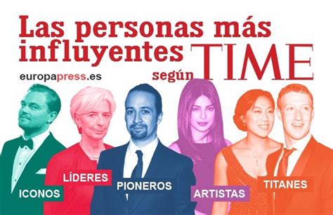 personas populares|Los 100 personajes más influyentes según Time